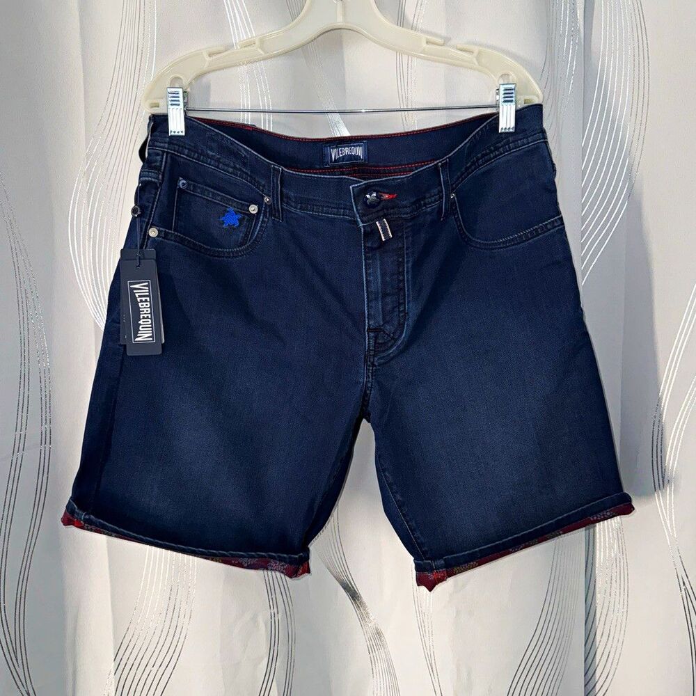 Vilebrequin Men’s Blue Denim Shorts size 36